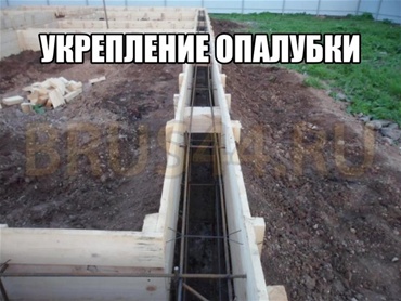 Фундамент. Дом 16х9 м. Истринский район, п.Котово