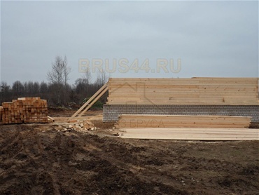 д. Титово, ул. Центральная. Тверская область. Дом 10 на 8 м., ноябрь 2014