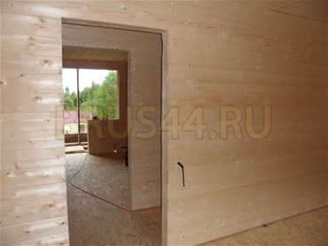 Внутренняя отделка. Дом 7х8 м. + 2 м. крыльцо и балкон. Тульская область, Ясногорский р-н, снт Октава.