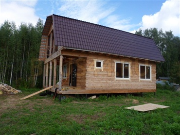 Внутренняя отделка. Дом 7х8 м. + 2 м. крыльцо и балкон. Тульская область, Ясногорский р-н, снт Октава.