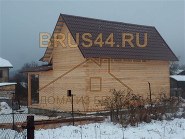 Вельяминово Истринский район, дом из бруса 8*9 м.
