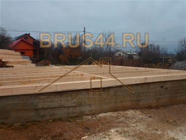 Вельяминово Истринский район, дом из бруса 8*9 м.
