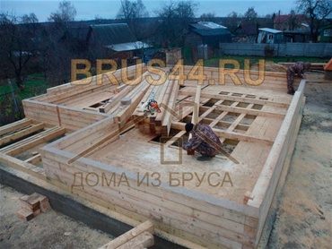 Вельяминово Истринский район, дом из бруса 8*9 м.