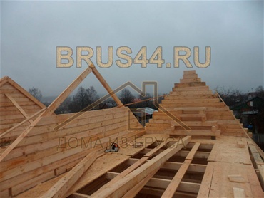 Вельяминово Истринский район, дом из бруса 8*9 м.