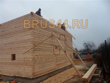 Вельяминово Истринский район, дом из бруса 8*9 м.