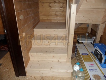 Внешняя отделка. Дом 7х8 м. + 2 м. крыльцо и балкон. Тульская область, Ясногорский р-н, снт Октава.