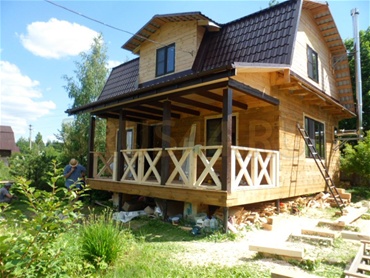 Внутренняя отделка. Дом 6х9 м. Калужское шоссе, снт Ранет