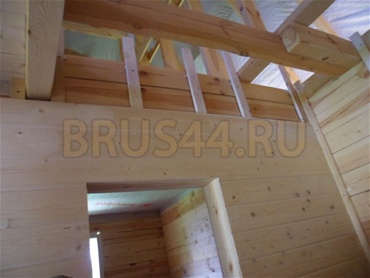 Внутренняя отделка. Дом 6х9 м. Калужское шоссе, снт Ранет